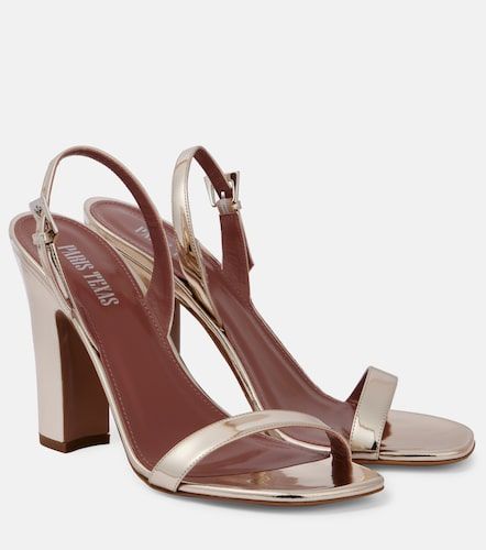 Bea 100 mirrored leather sandals - Paris Texas - Modalova