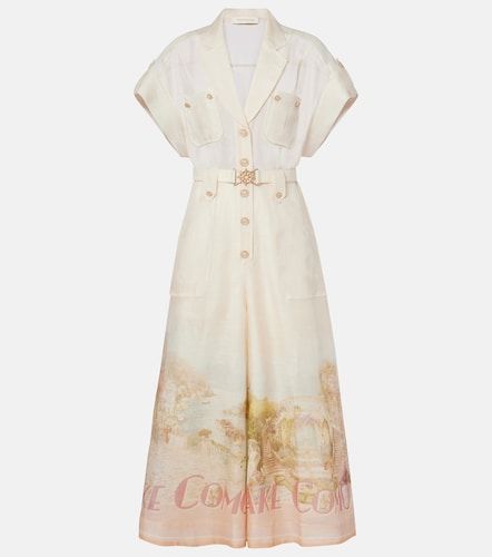 Jumpsuit Como in lino e seta - Zimmermann - Modalova