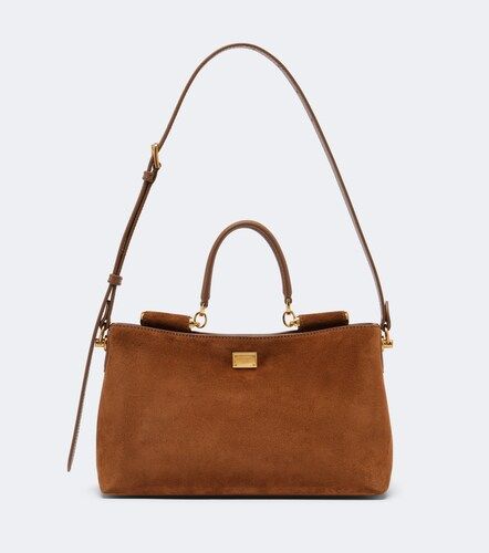 Vittoria Medium suede top-handle bag - Dolce&Gabbana - Modalova