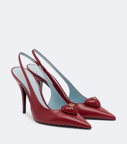 Cour Royal leather slingback pumps - Valentino Garavani - Modalova