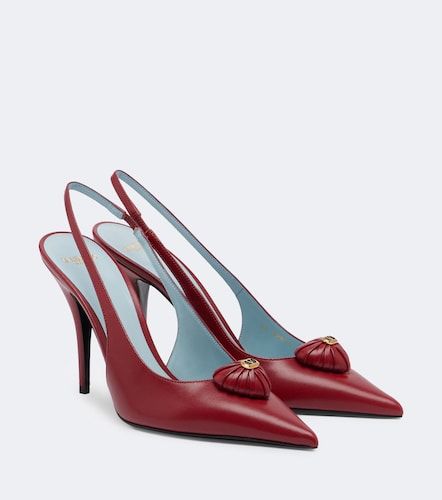 Slingback-Pumps Cœur Royal aus Leder - Valentino Garavani - Modalova