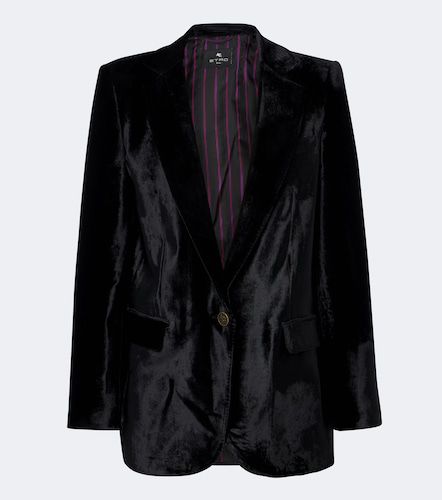 Etro Blazer de terciopelo - Etro - Modalova