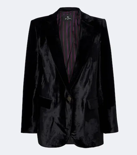 Etro Blazer de terciopelo - Etro - Modalova