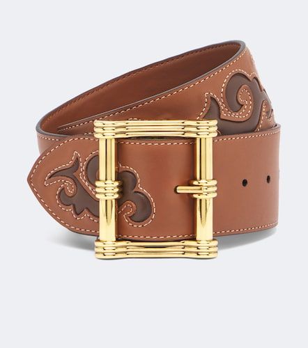 Etro Bestickter Gürtel aus Leder - Etro - Modalova