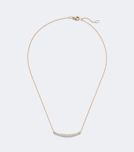 Collar Petite Pavé de oro de 18 ct con diamantes - David Yurman - Modalova