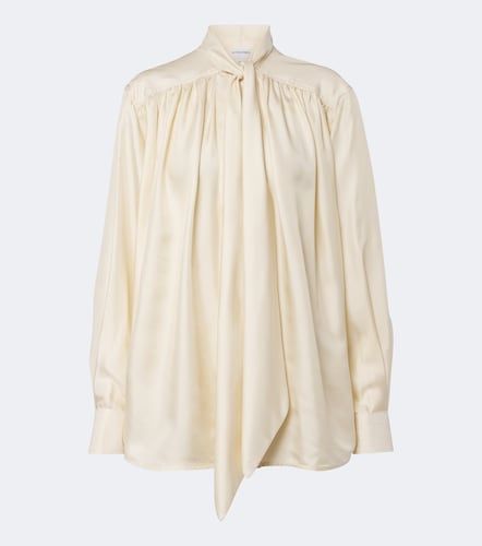 Schluppenbluse aus Seiden-Twill - Bottega Veneta - Modalova