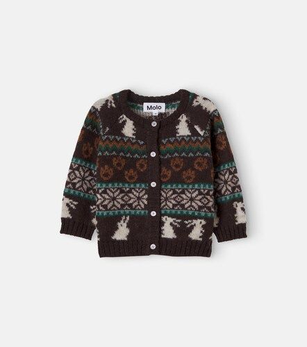 Bebé - cárdigan Bobi Fair Isle - Molo - Modalova