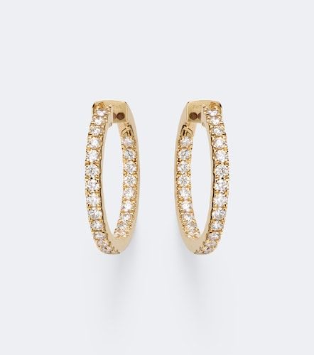 Pendientes de aro Classics de oro de 18 ct con diamantes - Bucherer Fine Jewellery - Modalova