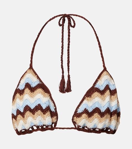 Top de bikini Summer Chevron de croché - Anna Kosturova - Modalova