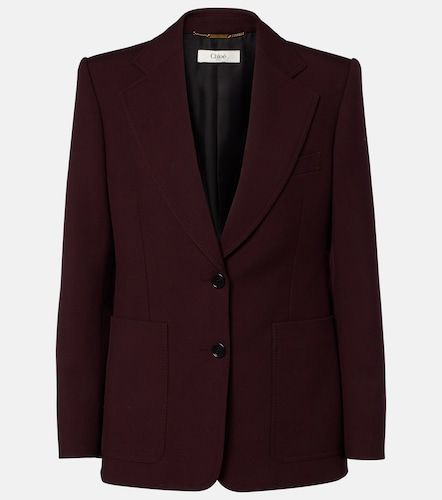Chloe Wool gabardine blazer - Chloe - Modalova