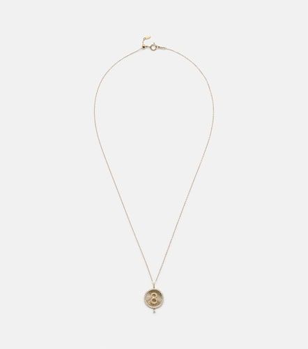 Persée Collar Lucky Charm Eight de oro de 18 ct con diamantes - Persee - Modalova