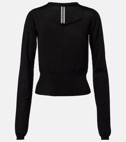 Rick Owens Cutout virgin wool top - Rick Owens - Modalova
