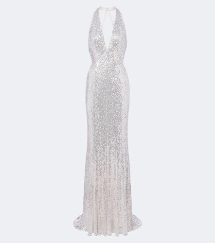 Abito lungo Mermaid con paillettes - Jenny Packham - Modalova