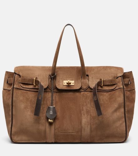 Shopper Large in suede - Brunello Cucinelli - Modalova