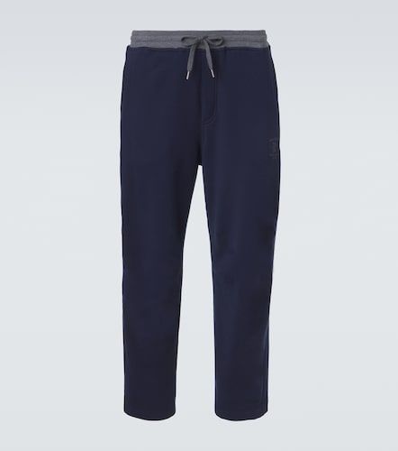 Pantalones deportivos de jersey de algodón - Brunello Cucinelli - Modalova
