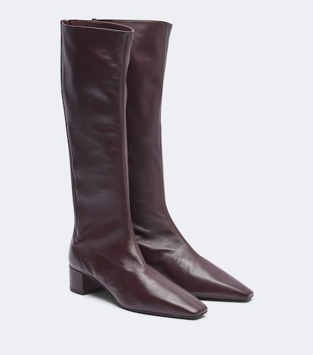 Botas altas Saint Honoré de piel - Aquazzura - Modalova