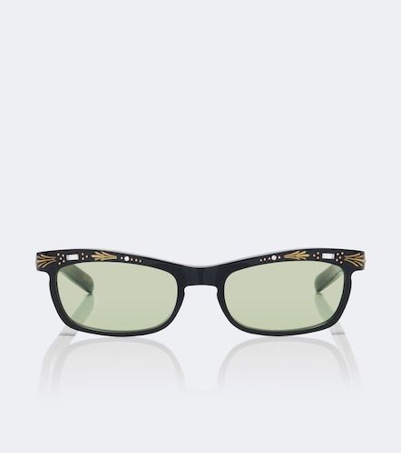 Gafas de sol rectangulares adornadas - Valentino - Modalova