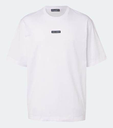 T-Shirt aus Baumwoll-Jersey - Dolce&Gabbana - Modalova