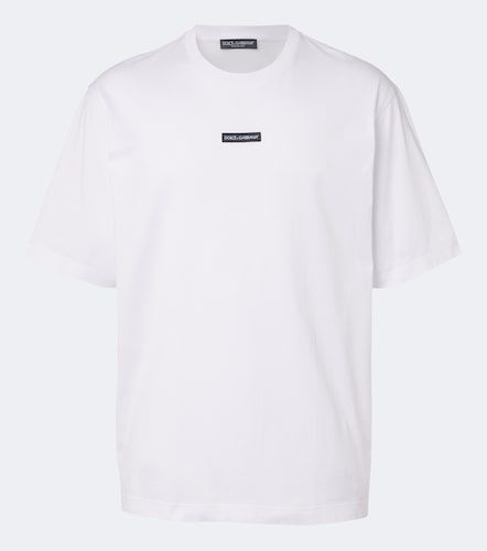 T-Shirt aus Baumwoll-Jersey - Dolce&Gabbana - Modalova