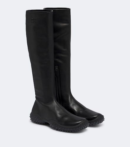 Miu Miu Botas altas de piel - Miu Miu - Modalova