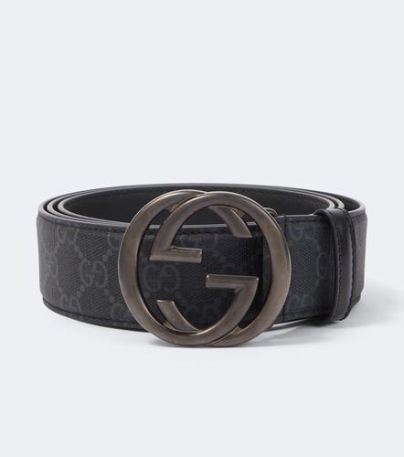 Gucci Cinturón de piel con GG - Gucci - Modalova