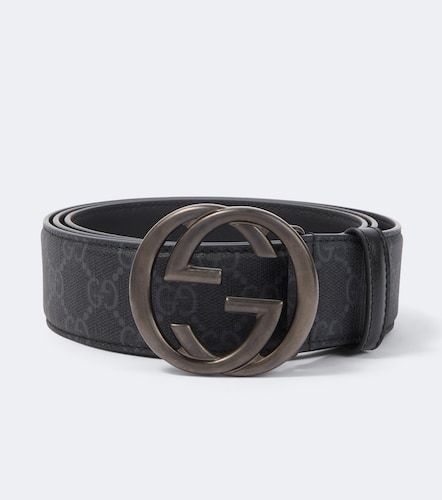 Gürtel Interlocking G aus Leder - Gucci - Modalova