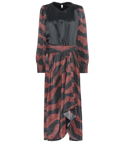 Romina printed silk-blend midi dress - Isabel Marant - Modalova