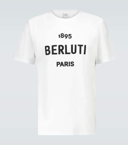 T-Shirt aus Baumwolle mit Logo - Berluti - Modalova