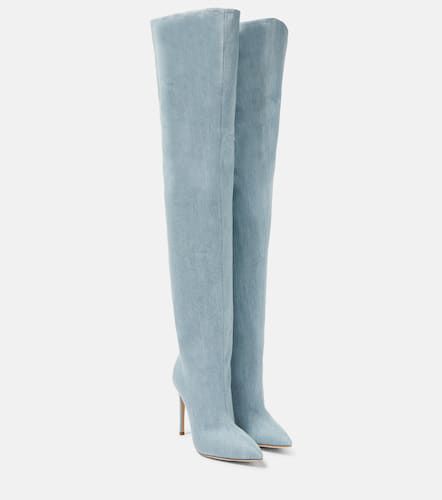 Denim over-the-knee boots - Paris Texas - Modalova