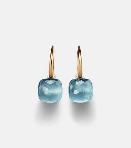 Nudo Petit 18kt gold earrings with topaz - Pomellato - Modalova