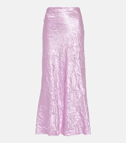 Crinkled satin slip skirt - The Attico - Modalova