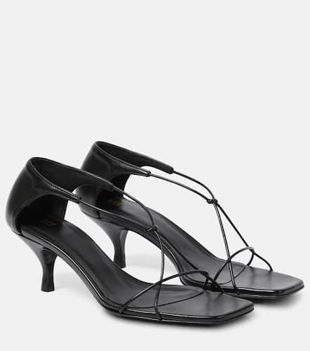 Toteme Knot leather sandals - Toteme - Modalova