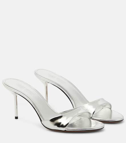 Lidia metallic leather mules - Paris Texas - Modalova