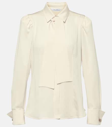 Blusa Paraggi de seda con lazada - Max Mara - Modalova