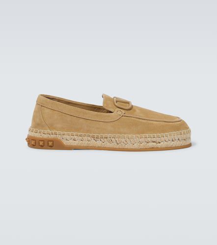 Espadrillas Leisure Flows in suede VLogo - Valentino Garavani - Modalova