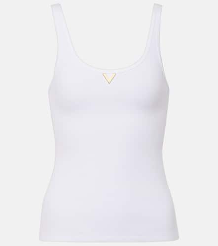 Valentino Top VGold aus Jersey - Valentino - Modalova