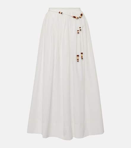 X Monikh Oliveria silk and cotton maxi skirt - Faithfull - Modalova