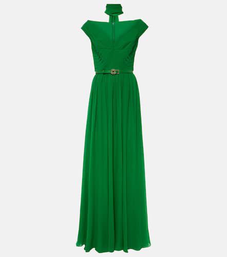 Elie Saab Off-shoulder silk gown - Elie Saab - Modalova