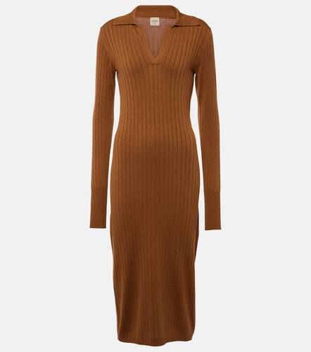 Ribbed-knit silk and cotton polo dress - Tod's - Modalova