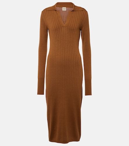 Vestido polo acanalado de seda y algodón - Tod's - Modalova