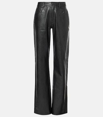 Pantaloni regular Tess in similpelle - 7 For All Mankind - Modalova