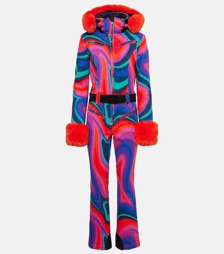 La FÃªte faux fur-trimmed ski suit - Goldbergh - Modalova