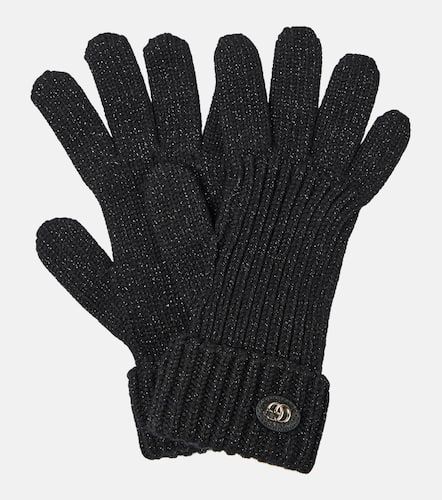 Double G wool-blend lamÃ© gloves - Gucci - Modalova