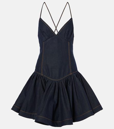 Zimmermann Crush denim minidress - Zimmermann - Modalova