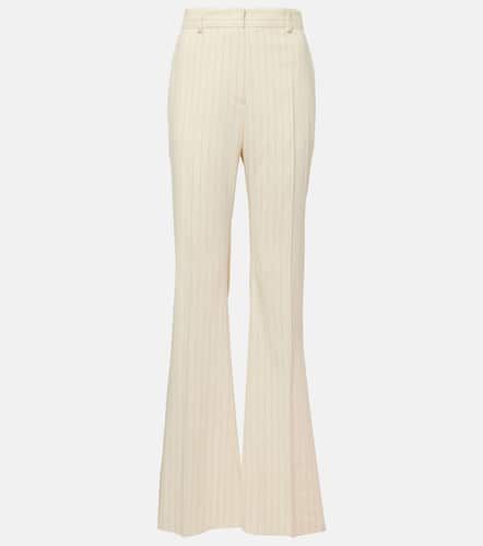 Tritone pinstripe canvas flared pants - Sportmax - Modalova