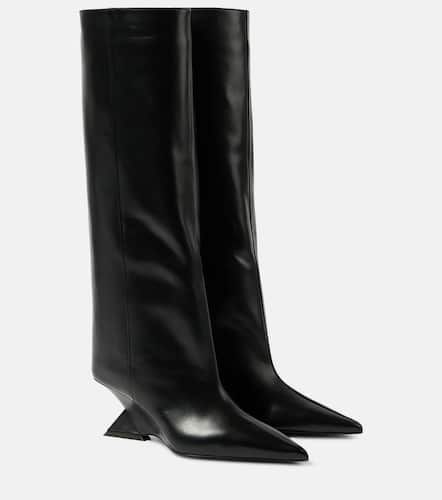 Cheope leather knee-high boots - The Attico - Modalova