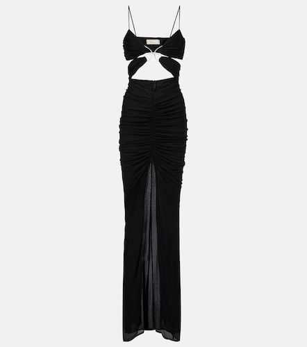 Abito lungo in jersey con cut-out - Blumarine - Modalova