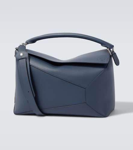 Puzzle Edge Large leather shoulder bag - Loewe - Modalova