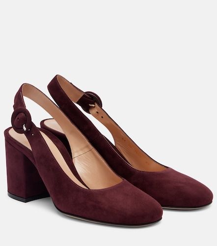 Joelle suede slingback pumps - Gianvito Rossi - Modalova