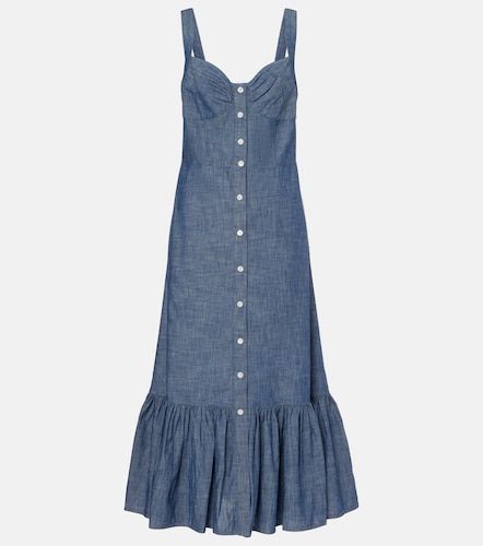 Vestido largo de chambray de algodón - Polo Ralph Lauren - Modalova